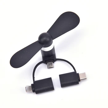 

Mini USB Fan 3 In 1 USB Gadget Portable Electronic Smart Gadgets For Smartphone