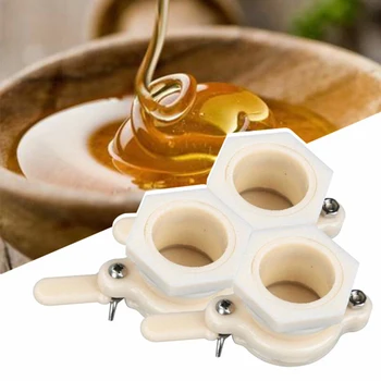 

2pcs Plastic Honey Tap White Valve Bottling Extractor Beekeeping Gate Beekeeper