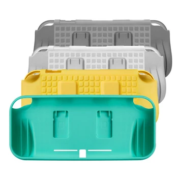 

TPU Protective Case Shell Protector for Nintend Switch Lite Console Case Cover 2 Game Card Storage Slots for NS Lite Mini