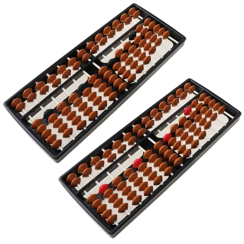 2021 New Plastic Abacus Arithmetic Soroban 13 Digits Kids Maths Calculating Tool Toys 4