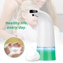 Инфракрасный датчик движения Автоматический Дозатор Мыла Бесконтактный пенный ручной Омыватель сенсор жидкость для посуды диспенсер для кухни и ванной 3