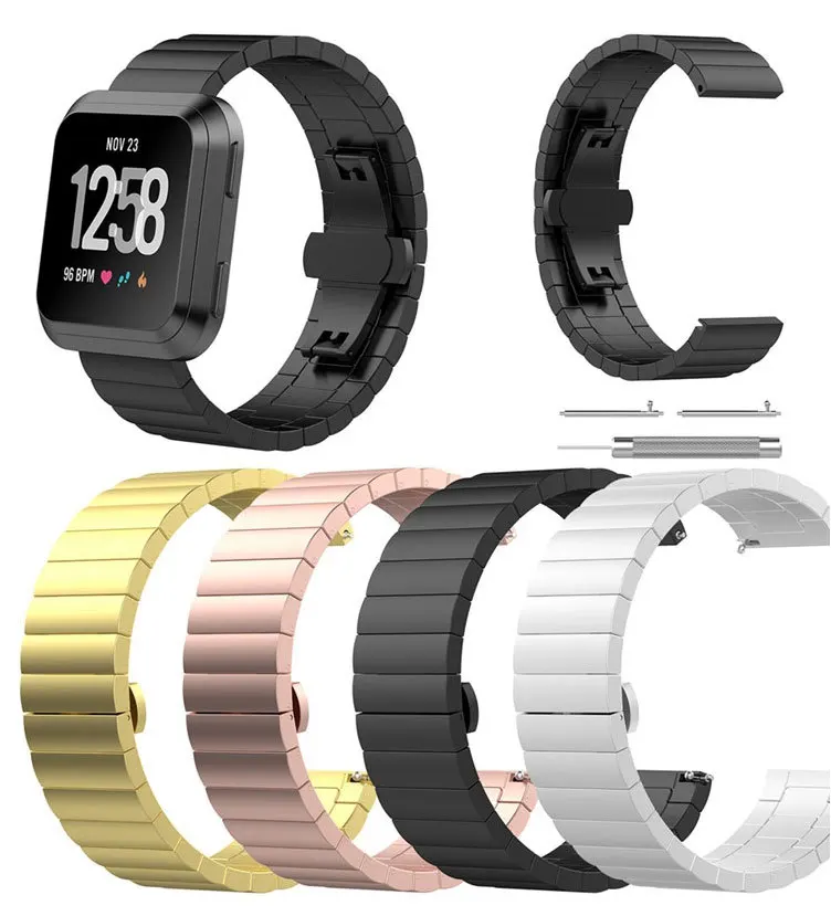 Металлический браслет из нержавеющей стали для часов Fitbit Versa 3 | Электроника
