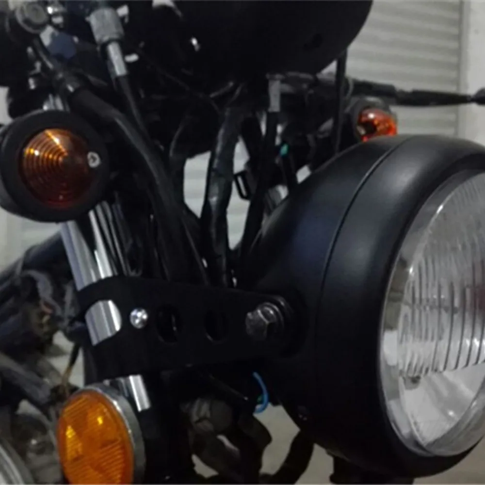Аксессуары для мотоциклов модифицированный Кронштейн передней фары для Harley Prince Алюминиевый Кронштейн передней фары