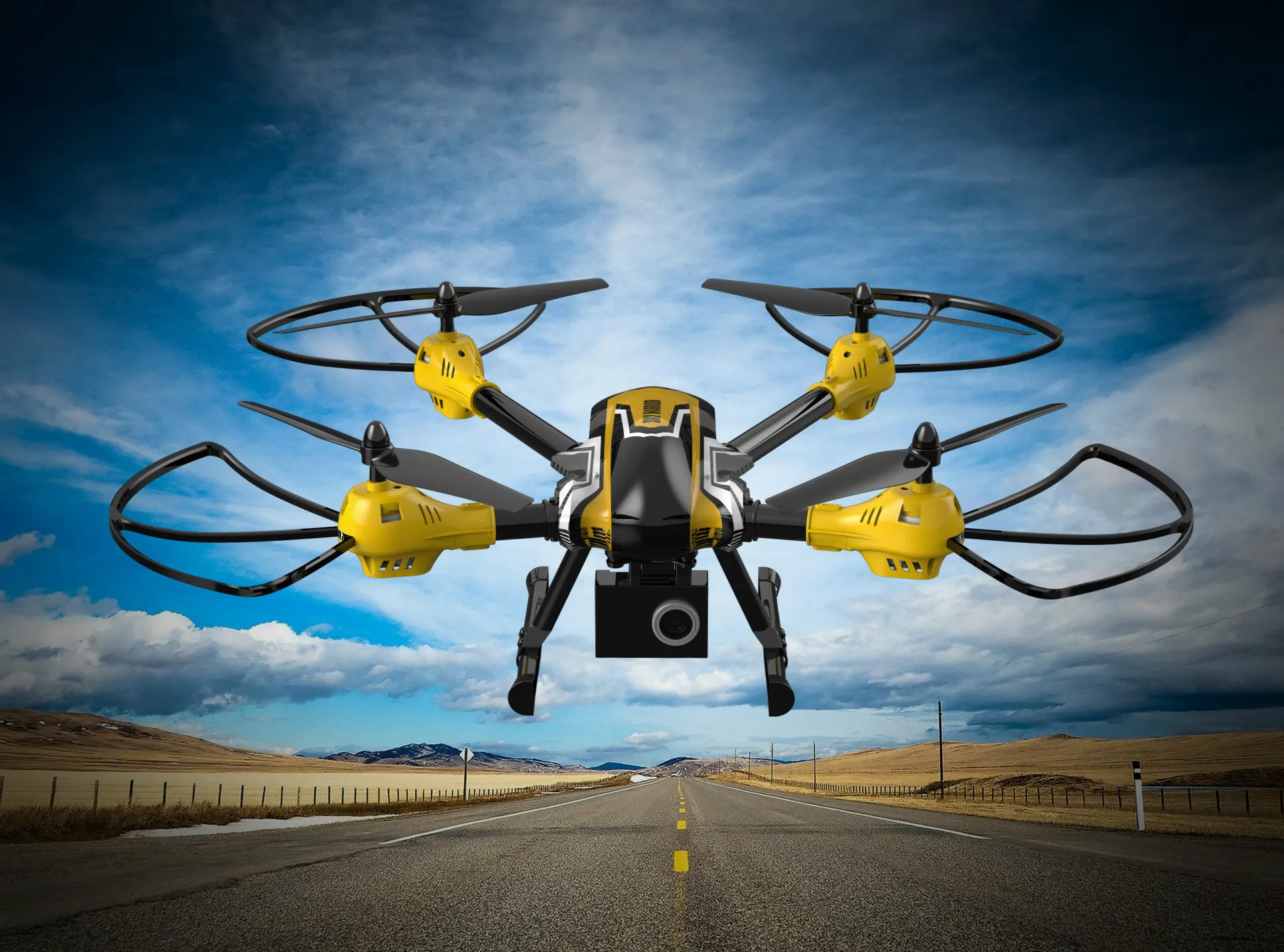 New Style A11 Mini Remote-control Four-axis Aircraft 2.4G Handheld Pocket Remote Control Helicopter UFO Airplane Model Toy