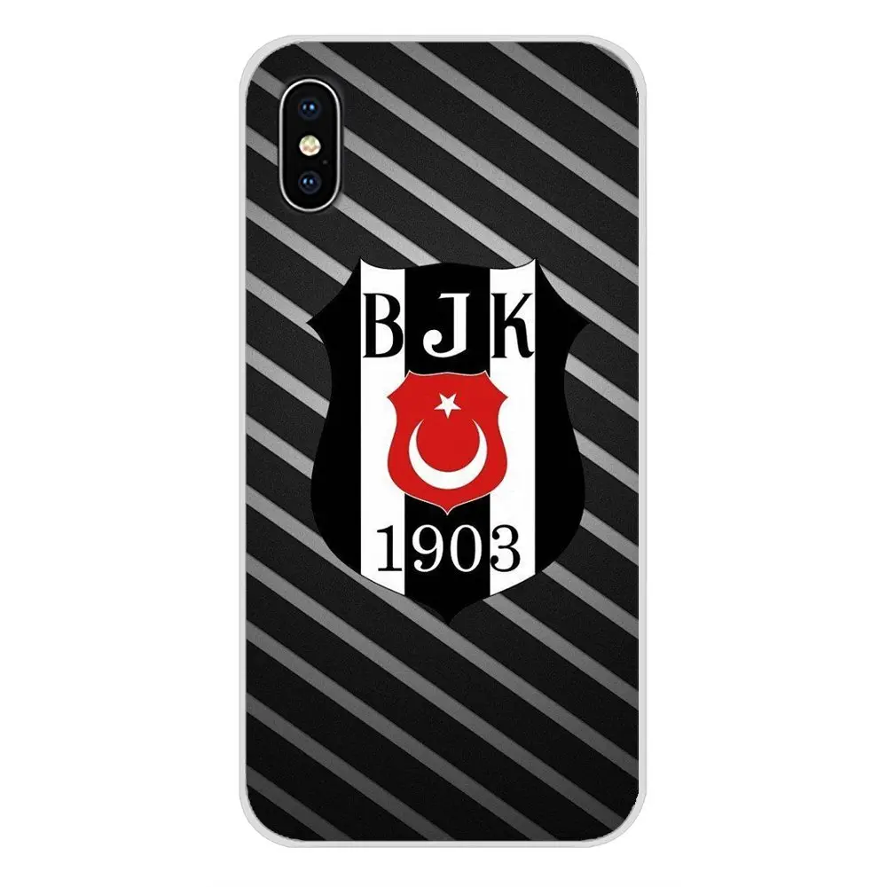 Турецкий футбол BJK Besiktas Logo Eagle 1903 для Samsung Galaxy J1 J2 J3 J4 J5 J6 J7 J8 Plus 2018 Prime 2015 2016 2017 мягкие