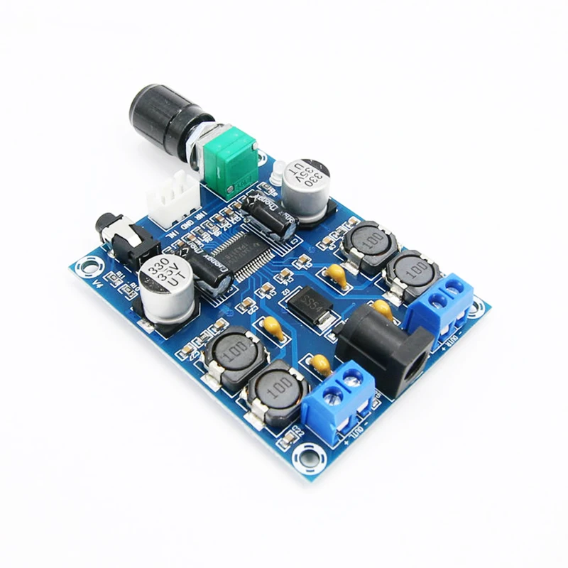 TPA3118D2 Digital Audio Amplifier Board DC 24V 2 *45W Dual Channel High Power Sound Amplifiers XH-M312 HIFI DIY Amp for speakers |