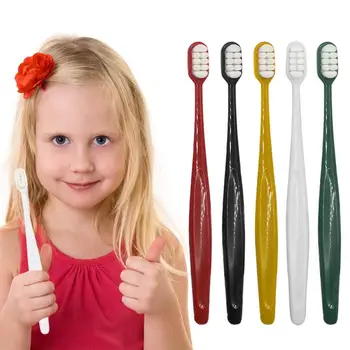 

1PC Ultra-fine Toothbrush Micro Soft Toothbrush Eco-friendly Travel Outdoor Use Soft Toothbrush Portable Oral Care Tools