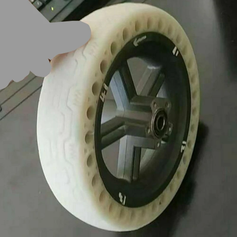 Night Luminous Fluorescent Solid Wheel Tyre Tire for Xiaomi Mijia M365 Scooter