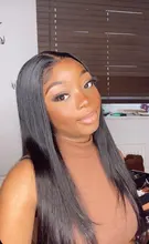 Meetu recto mechones con Frontal HD Frontal de encaje y mechones malayo hueso recto extensiones de cabello humano mechones con cierre Frontal