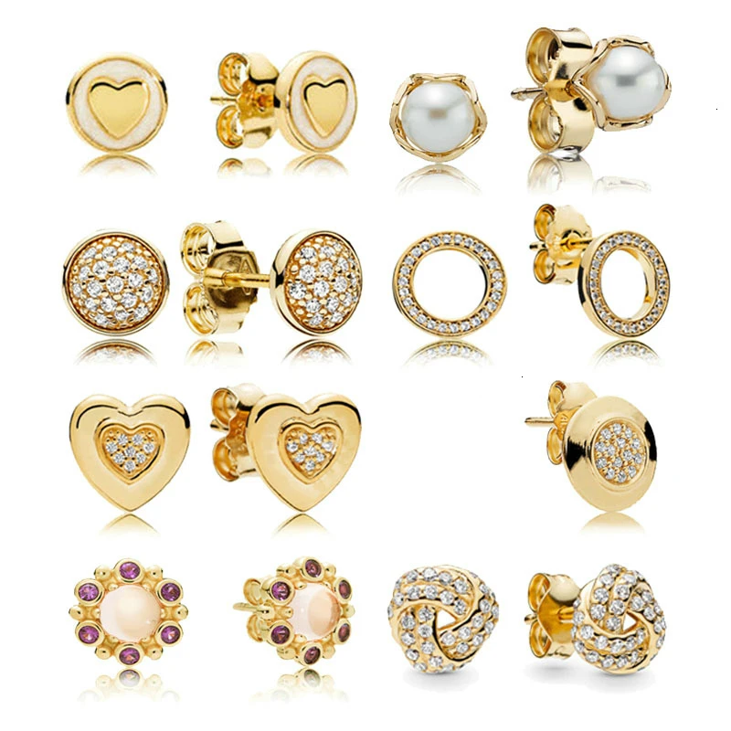 Мэнди Ло 925 серебряные серьги знак любовь-серьги в форме узла для сияющих женщин