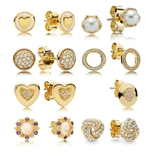 Мэнди Ло 925 серебряные серьги знак любовь-серьги в форме узла для сияющих женщин