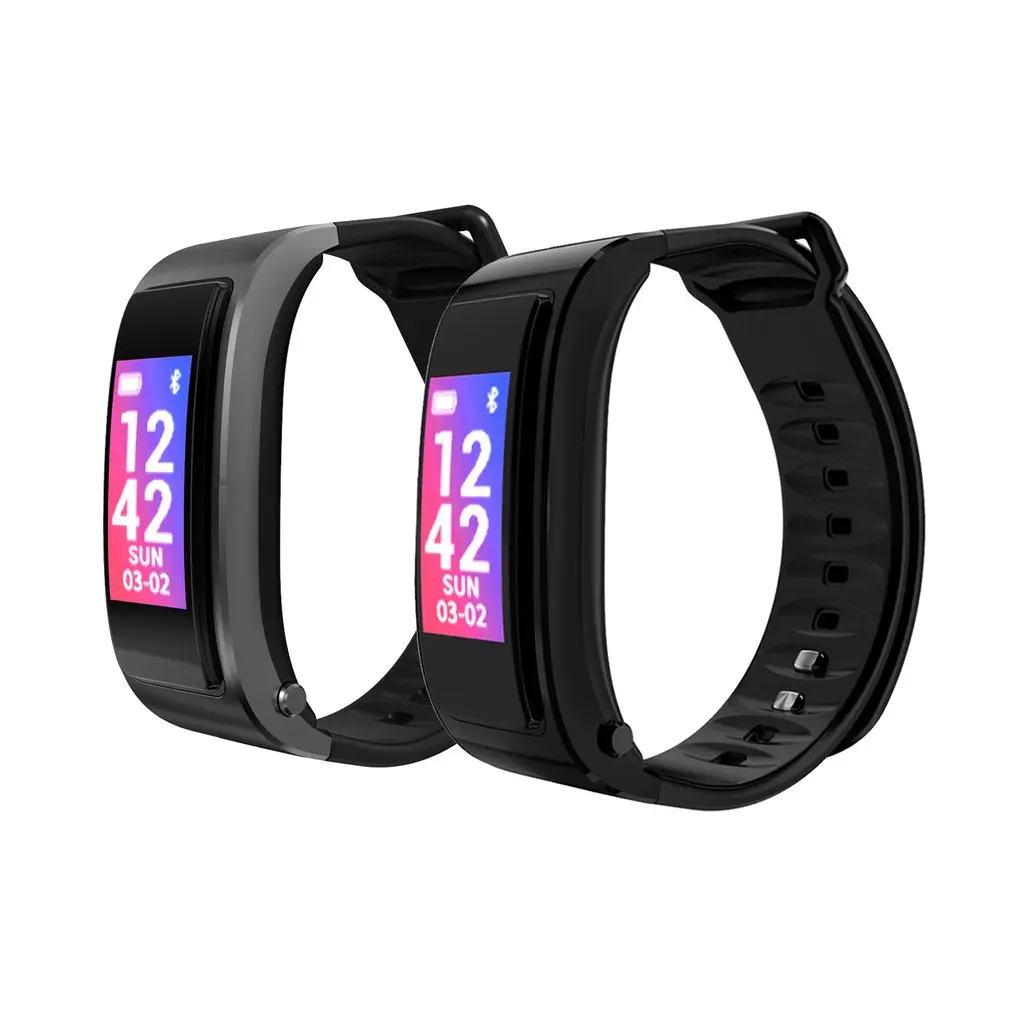 Смарт-браслет Bluetooth наушники умный браслет умный Bluetooth Talk Браслет спортивный fitnessTracker браслет часы