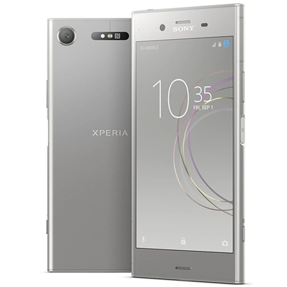 sony Xperia XZ1G8341, четыре ядра, 5,2 дюймов, 4 Гб ОЗУ, 64 Гб ПЗУ, камера 19 МП, LTE, 4G, одна SIM, Android, мобильный телефон, отпечаток пальца
