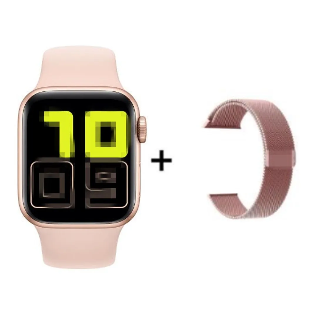

Top Watch Smart Watches For Women Men Series 5 Full Touch Screen Fitness Tracker Heart Rate Blood Pressure Monitor Smartwatch