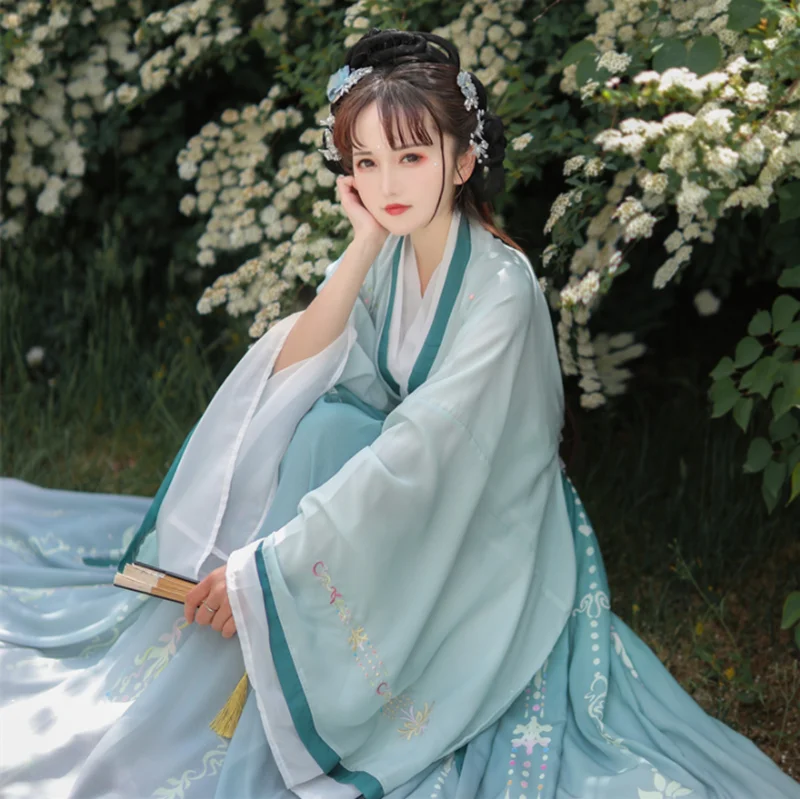 OKZH Hanfu Femme Hanfu Costume Traditionnel Robe De Hanfu Chinois pour