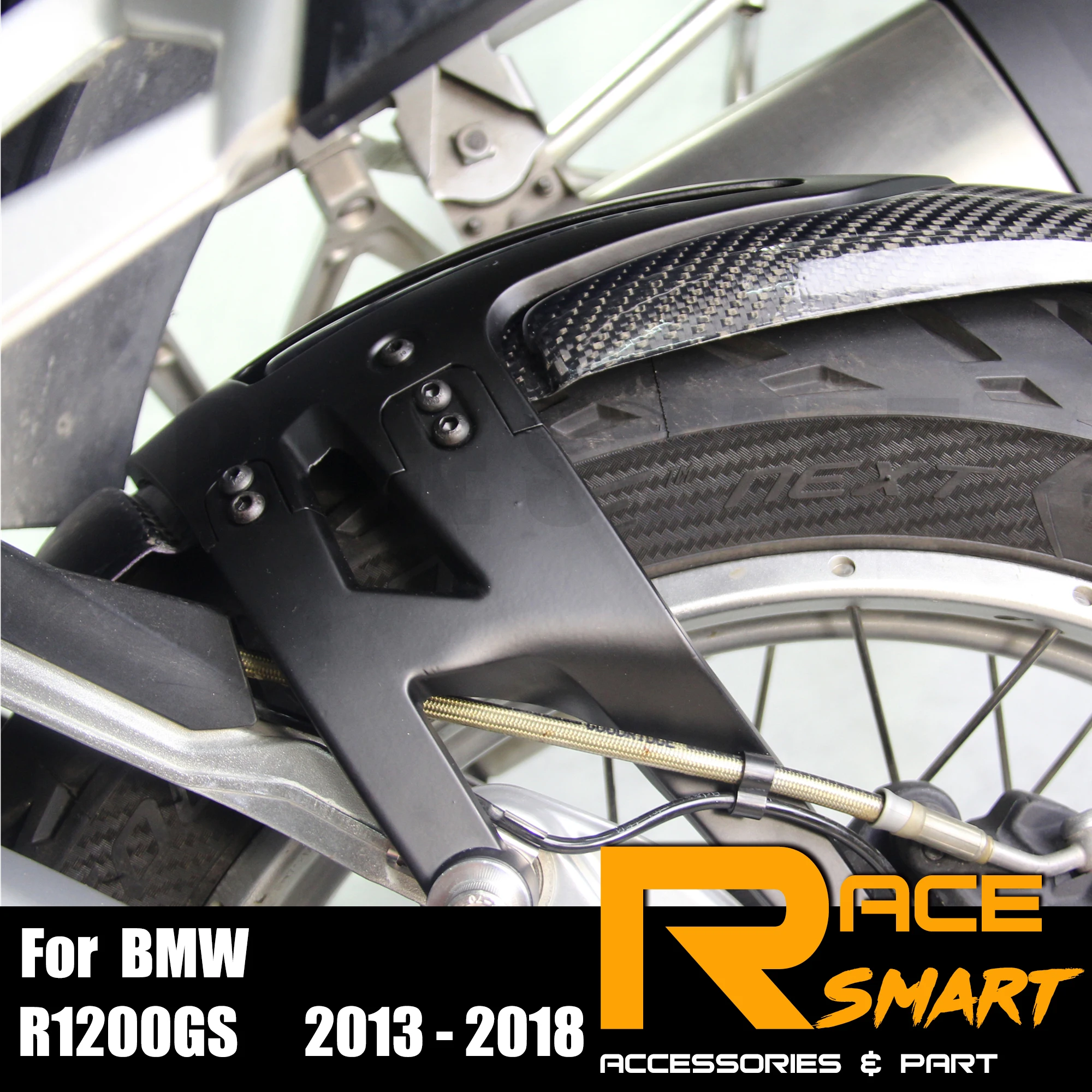 Брызговик Для Мотоцикла BMW R1200GS 2013 2018 из углеродного волокна|Накладки и