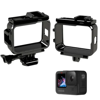 

Protective Cover Frame for GoPro Hero 9 Black Protection Case Mount Bracket with Cold Shoe for Gopro 9 Action Camera Accessories