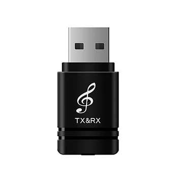 

2 in 1 USB Bluetooth 5.0 Transmitter Receiver Adapter Dongle 3.5mm AUX for TV PC Headphones Home Stereo Car HIFI Audio