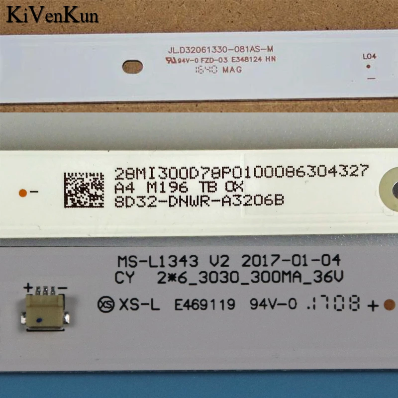 Tv LED Ʈ Ʈ Hamber 32HRP5518 32 LED TV  MS-L1343 V2 CY 2 * 6_3030_300MA   JL.D32061330-081AS-M