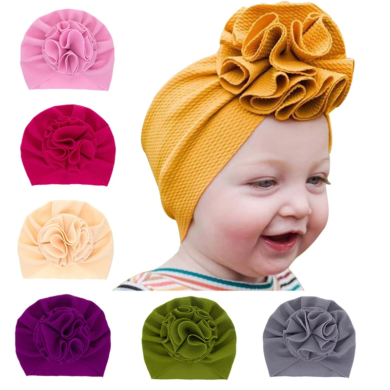 Baby Girl Hat Turban Cap for Newborn Infant Toddler Headwrap