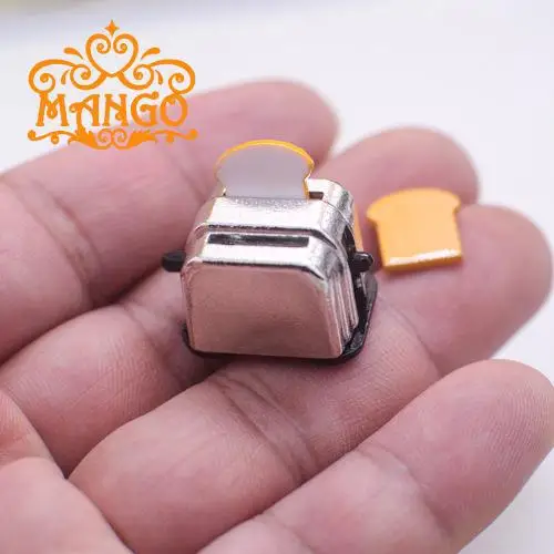 

1: 12 Dollhouse Mini Furniture Model chu can Accessories Candy Toy Modern Bread Machine Realistic