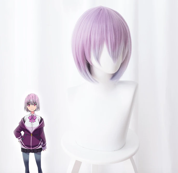 Аниме SSSS. Gridman Косплей парики Akane Shinjou женские термостойкие синтетические волосы Хэллоуин Рождество Косплей парики