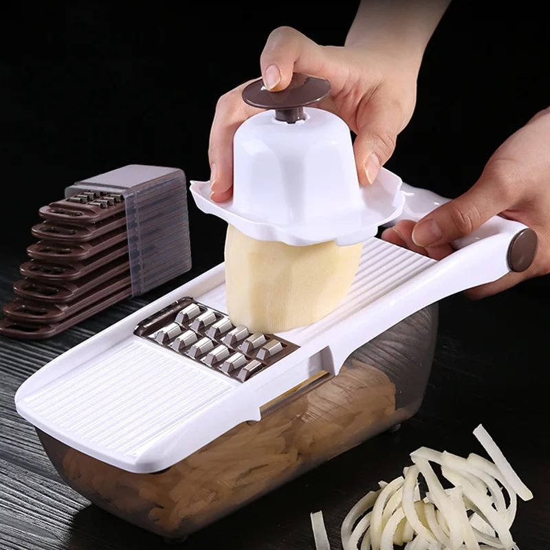 

Multi-functional Vegetable Fruits Tool Potato Masher Ricer Vegetable Slicer Peeler Cutter Carrot Shredder Grater Kitchen Tools