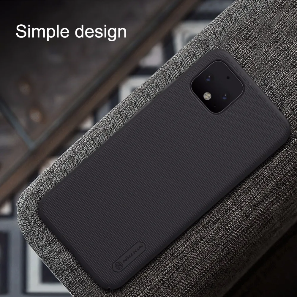 Чехол для Google Pixel 4/4 XL NILLKIN, суперматовый чехол-накладка из поликарбоната, чехол-накладка для Google Pixel 4 XL, Подарочный держатель для телефона