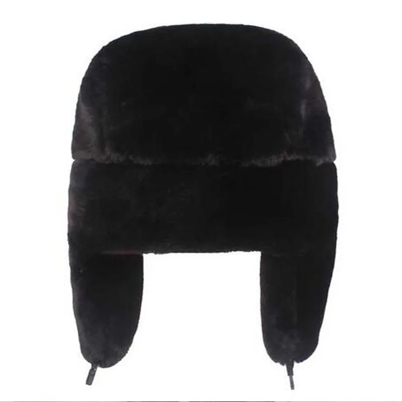 Men's fashion warm hat anti-freeze cold padded hat high quality outdoor hat cotton hat