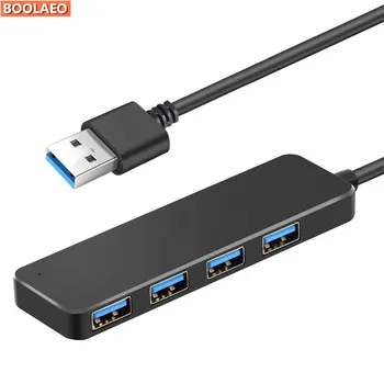 

USB Hub 3.0 2.0 Multi USB 3.0 Hub USB Splitter with Cable High Speed 3 4 Ports Hab Use Power Adapter All In One For PC
