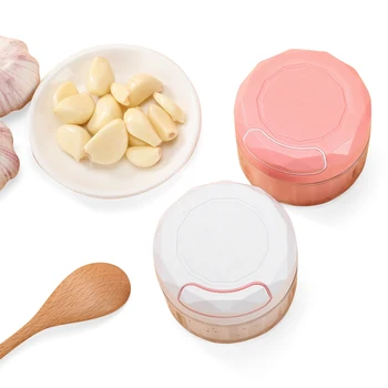

Mini Manual Style Garlic Stirrer Press Portable Garlic Chopper Crusher Vegetable Cutter Kitchen Gadgets