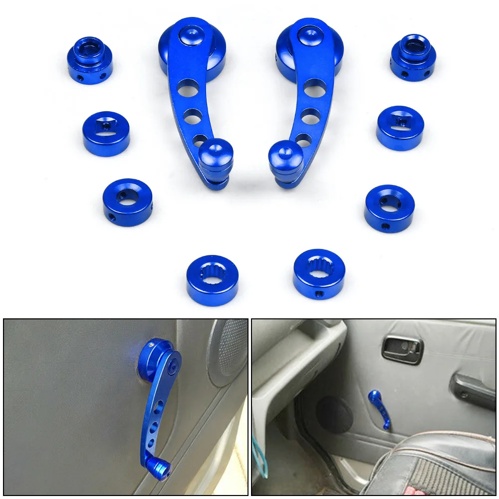 Premium Aluminum Alloy Car Window Crank Handle Replacement Accessory