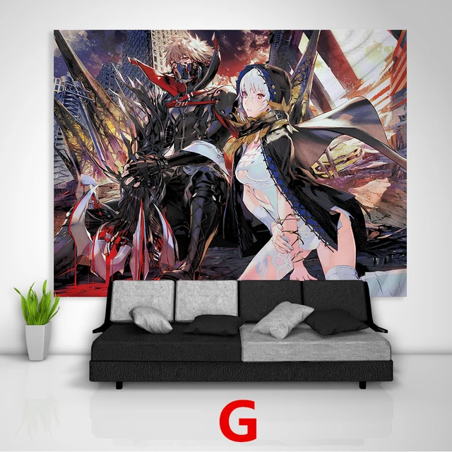 CODE VEIN Io Tapestry Art Wall Hanging Cover Home Decor