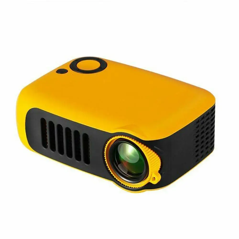 AU Plug Мини портативный карманный проектор HD 1080P кинопроекторы Домашний кинотеатр HDMI развлекательная проекция - Цвет: AU Plug
