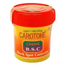 Creme preto do corretor do ponto de carotone original 30ml