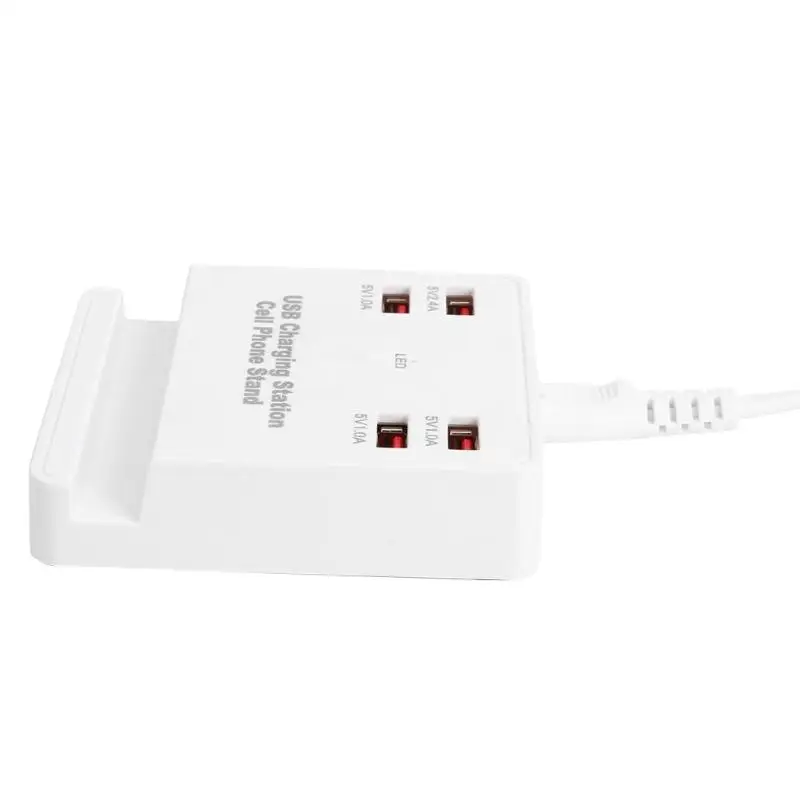 X2 Mini 4 порта USB быстрая зарядная станция Настольный Мульти USB телефон планшет зарядная док-станция адаптер для iPhone samsung huawei US Plug