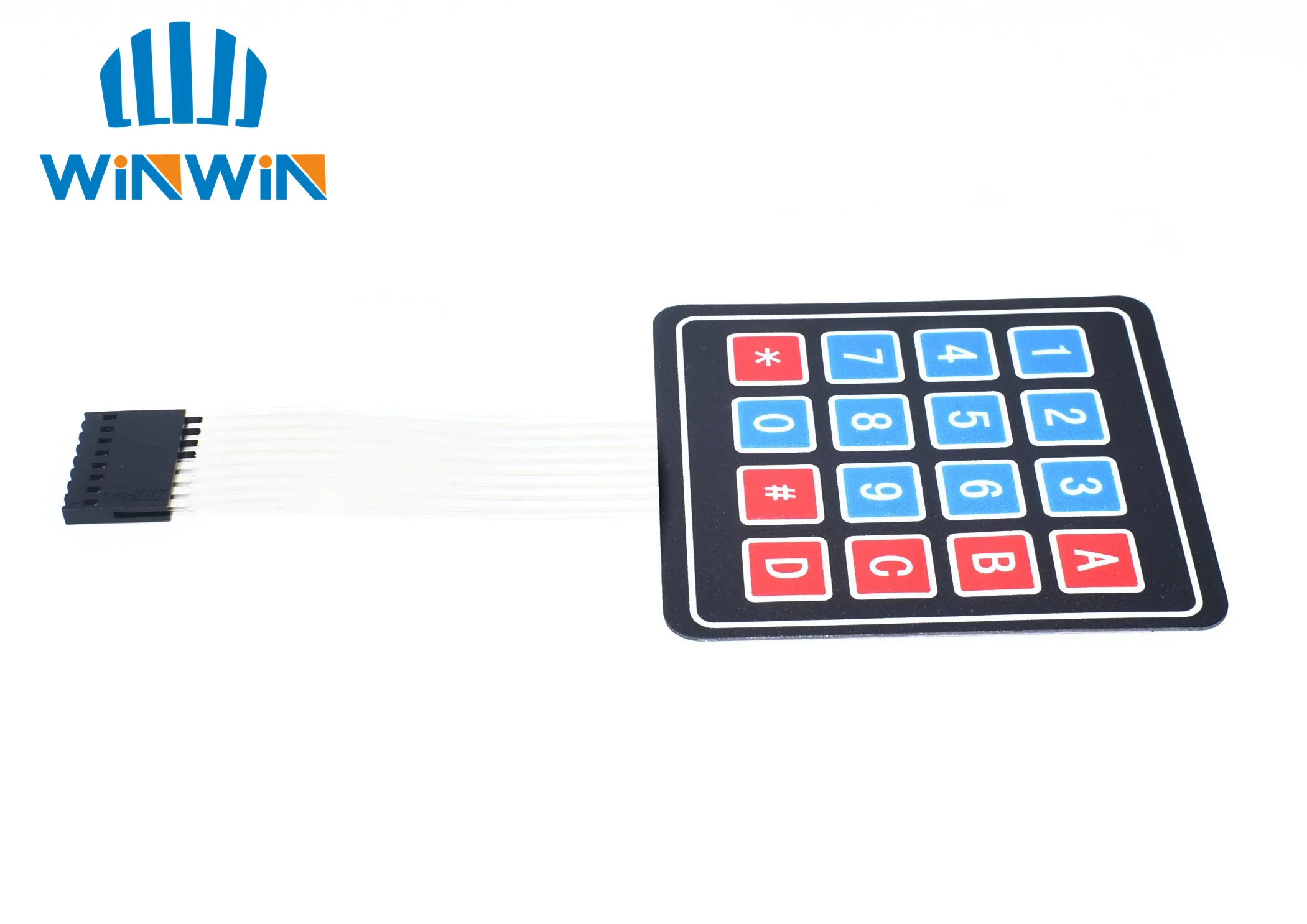 

H75 50pcs/lot 4*4 Matrix Array/Matrix Keyboard 16 Key Membrane Switch Keypad