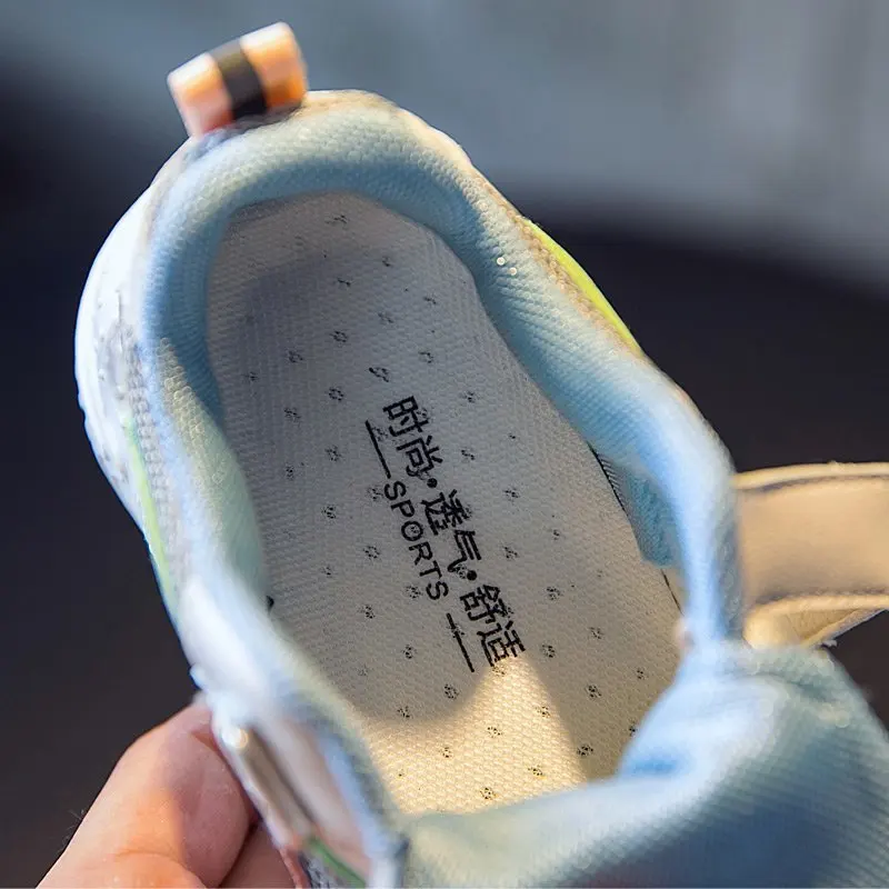 Кроссовки для девочек новинка 2020 Всесезонная модная обувь мальчиков детские