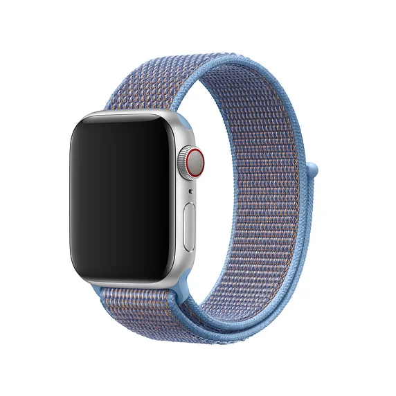 Новый цветной тканый нейлоновый спортивный ремешок для Apple Watch Band 4 40 мм 44