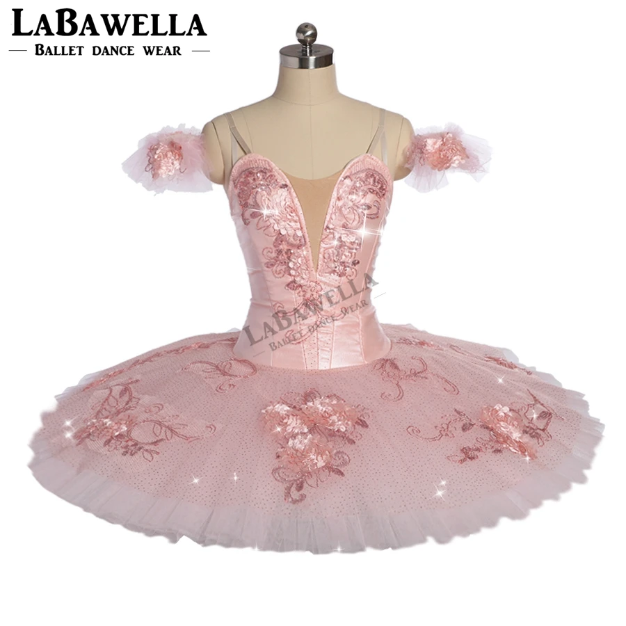 Новинка, розовая профессиональная балетная пачка La Sylphide, для взрослых, BT9172, для девочек, классический костюм, балетная пачка для выступлений, для соревнований