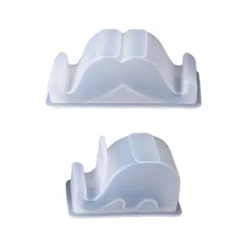 

DIY Crystal Epoxy Mould Mobile Phone Stand Molds Table Office Decor Making Mold