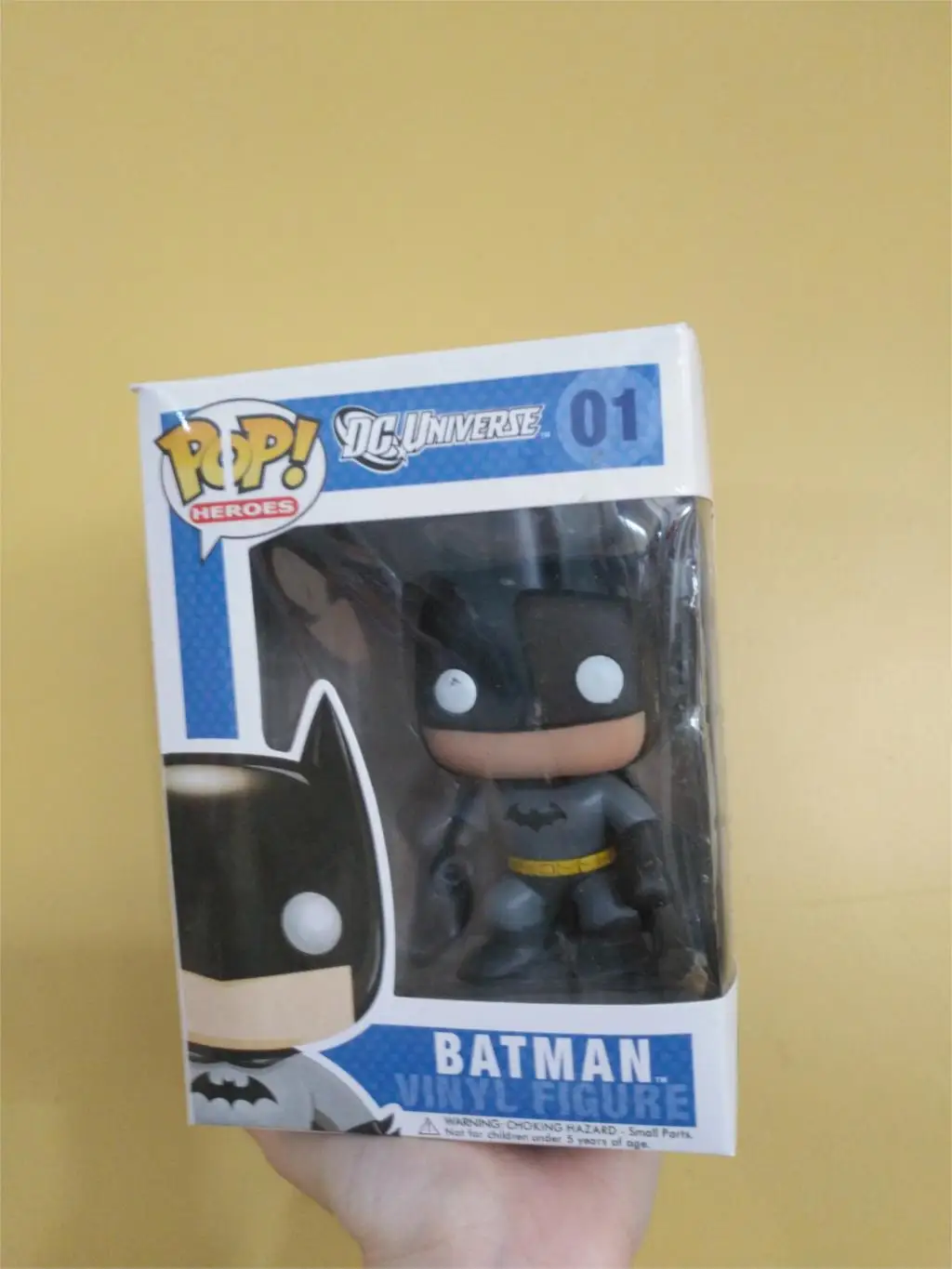 Funko Pop Бэтмен против модель Джокера 10 см Виниловая кукла Фигурка Игрушки - Цвет: batman with box