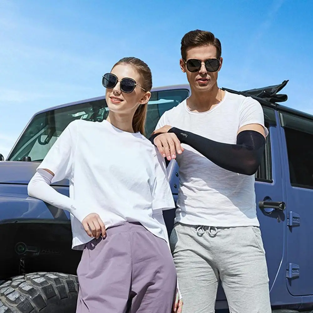 Ice Silk рукава солнцезащитный крем рукава летние Для мужчин и Для женщин перчатки на открытом воздухе для верховой езды военные тренировочные диск корейский нарукавники