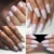 MSHARE Milky White Builder Gel Nails Extension Thick Quick Building Clear Pink Nail Tips Led UV Gel Soak Off