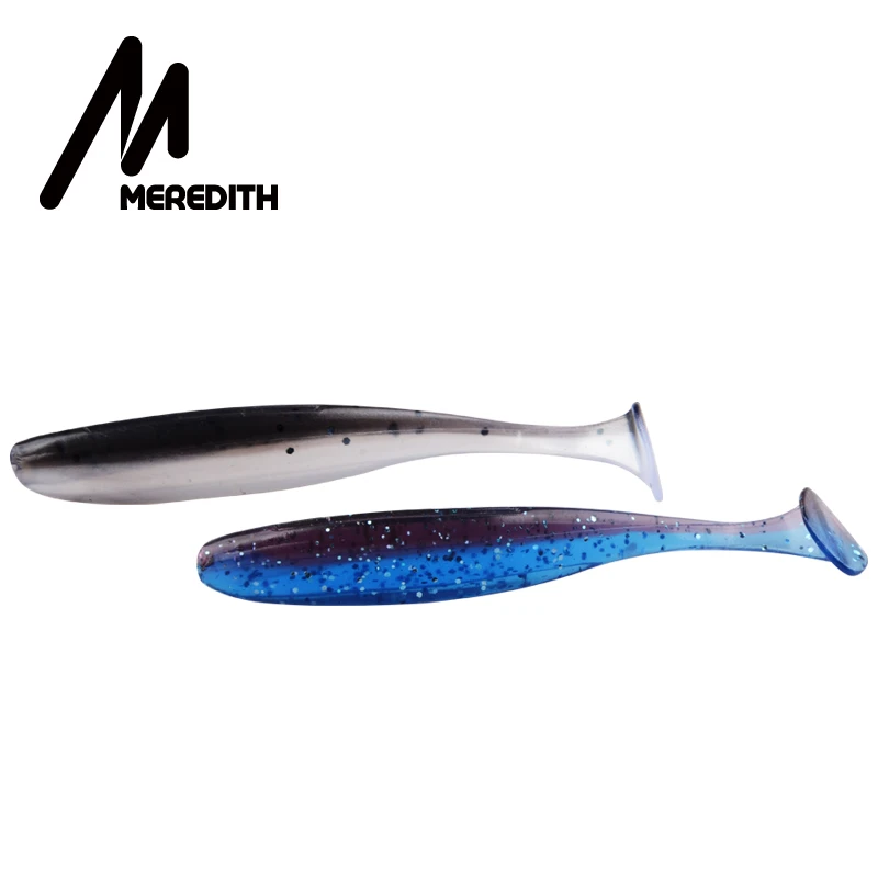 

MEREDITH 20pcs/lot 50mm 0.88g Easy Shiner Wobblers Fishing Lures Silicone Bait Soft Lures Drive Shad Soft Artificial Baits