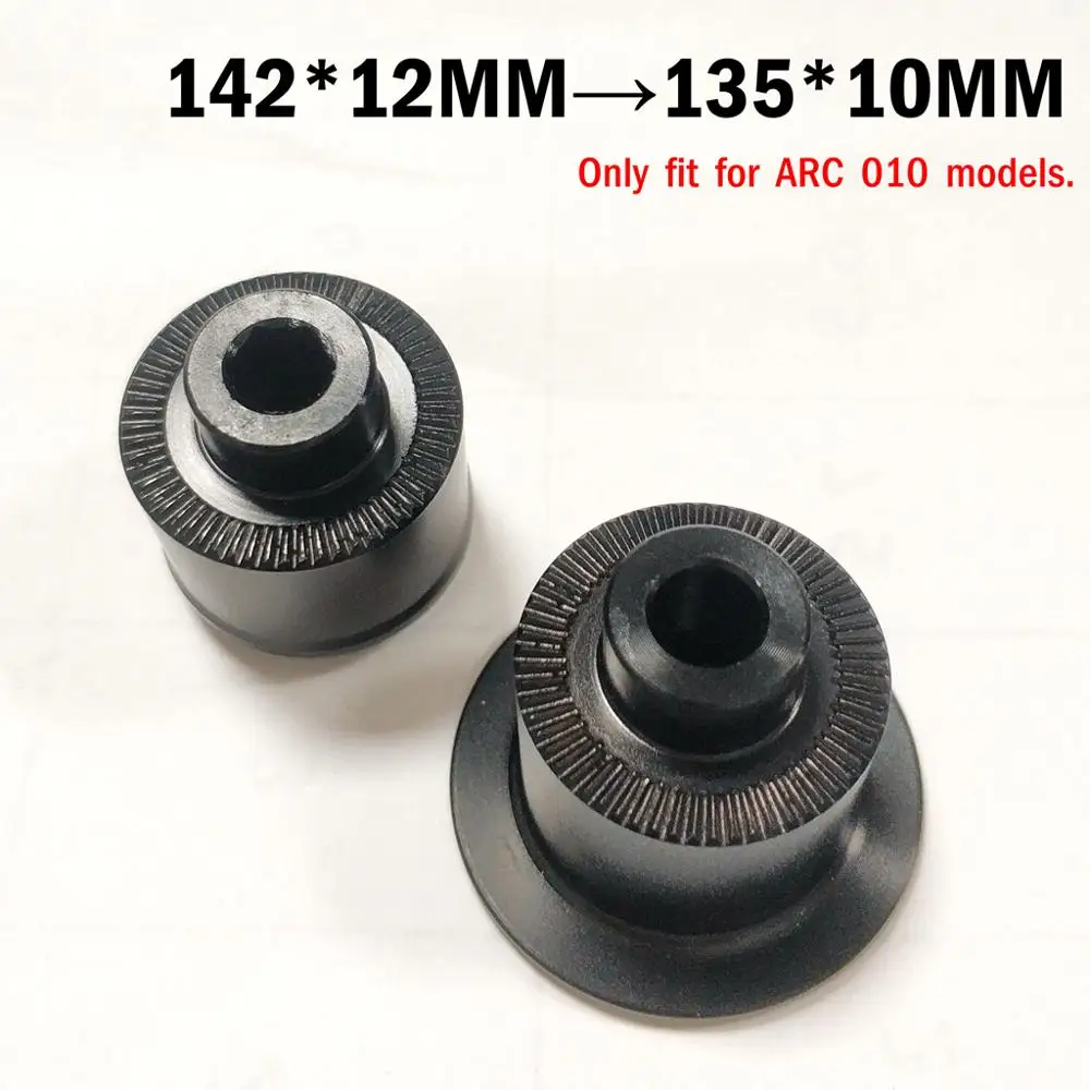 010 135X10MM Адаптер ступицы дуги QR преобразования через Конец Крышки для 005 или 010 запчасти - Цвет: 010 135X10MM