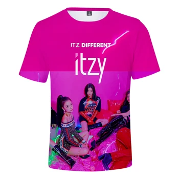 

Best Friday Fortune Itzy Kpop Hip Hop3D T-shirt Printing Men's Women's Casual T-shirt 3d Round Neck Fashion Short Sleeve T-Shirt