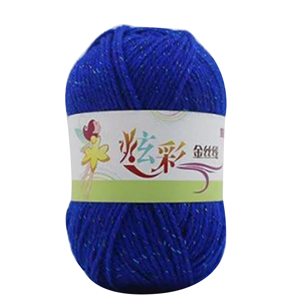 4 Strands Soft Knitting Crochet Thread Hand Woolen Yarn DIY Sewing Accessories