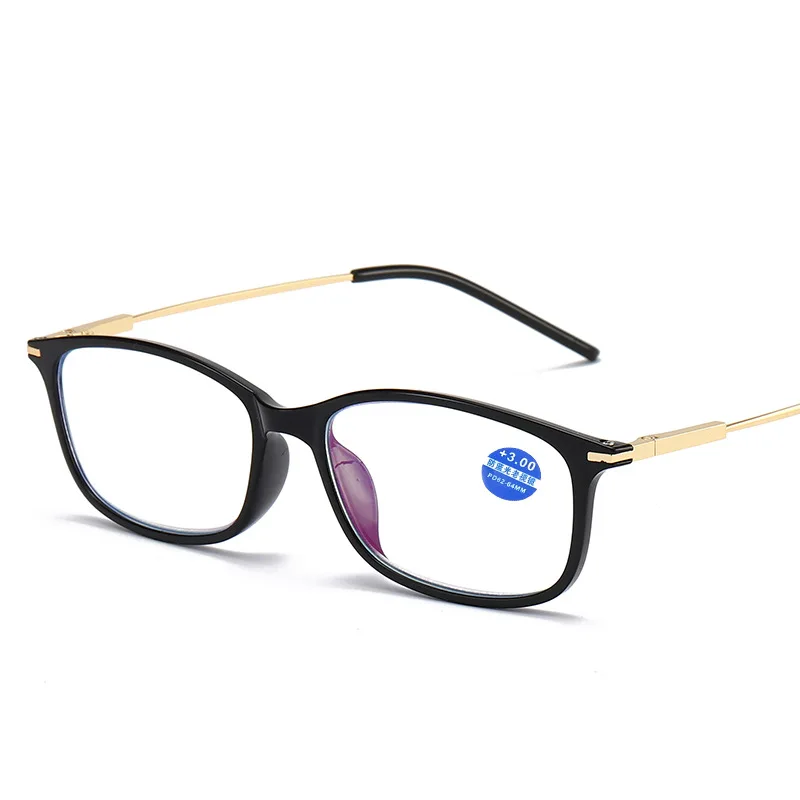 blue Light Blocking Women Progressive Reading Glasses with Case Ladies Bifocal Diopter Multifocal Lens Glasses FML