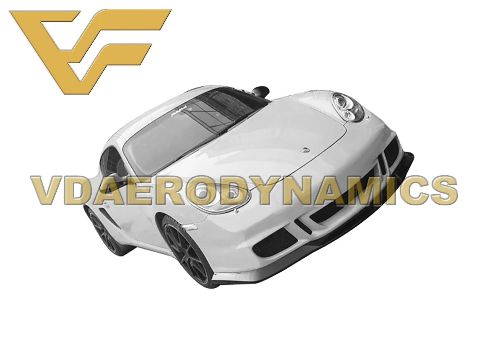 Подходит для 09-12 987 Porsche Cayman Boxster VAD-GT3 полный комплект кузова передний бампер задний бампер боковые юбки